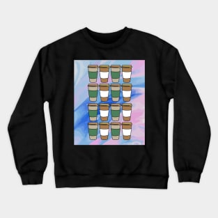 Coffee Black Drink Always Fits Crewneck Sweatshirt